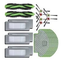 【Deal!】Vacuum Cleaner Replacement Kit- 20PCS For Irobot Roomba Combo 111/113 R113840 Spare Parts Main Side Brush Hepa Filter Mop