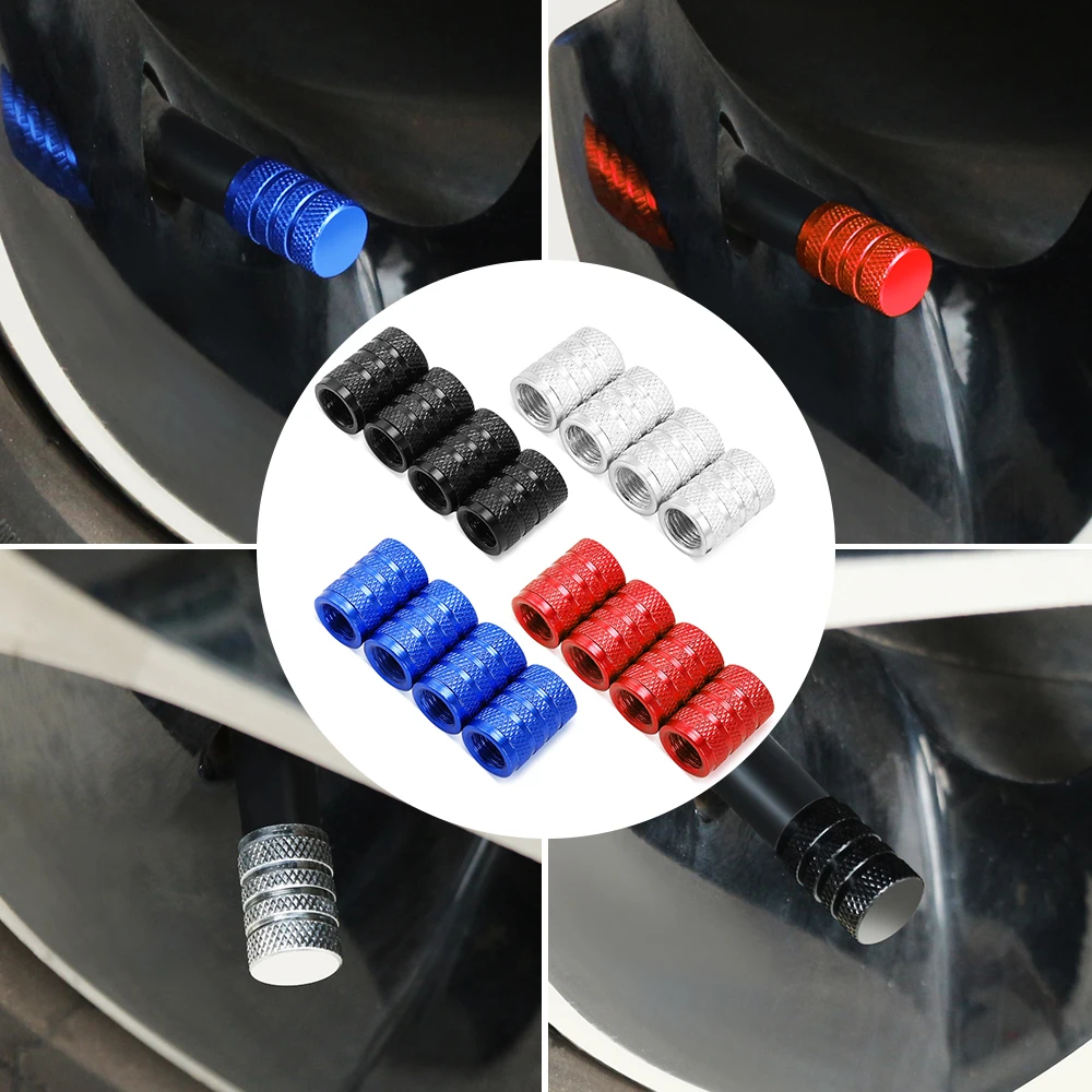 4PCS Car Wheel Tire Valves Caps Tyre Air Plugs For Seat Leon Ibiza Ateca Sportcoupe Alhambra Exeo ltea Toledo Tarraco FR CUPRA R