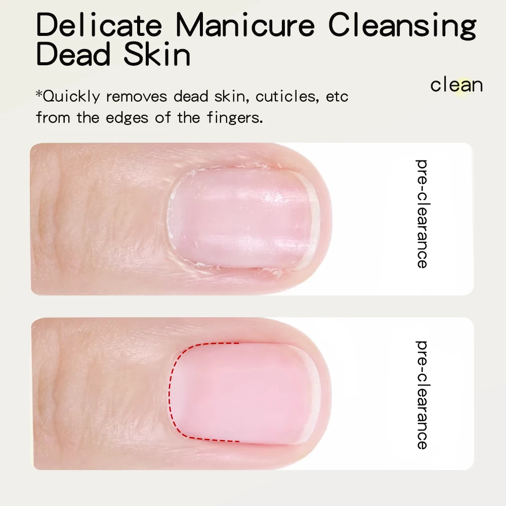 زيت منقي الأظافر 12 مل، مزيل البشرة سريع التنعيم، العناية اللطيفة لإزالة الجلد الميت، مقشر الجلد الميت، أدوات العناية بالأظافر #3
