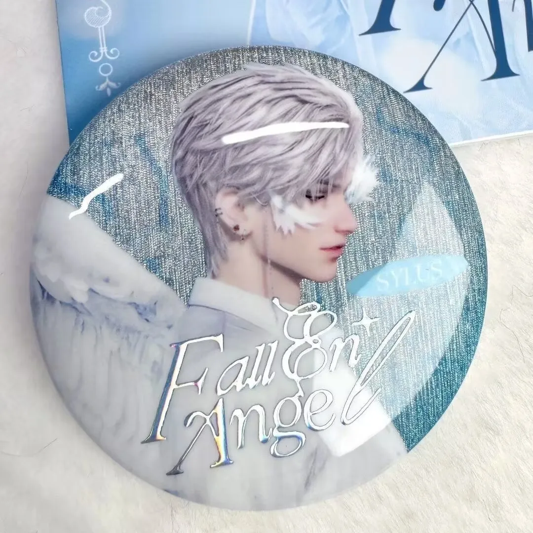 

Самодельный значок на полоску «Любовь и глубокое пространство» и «Qin Che», 58 мм, периферийная жесть, брошь-подвеска