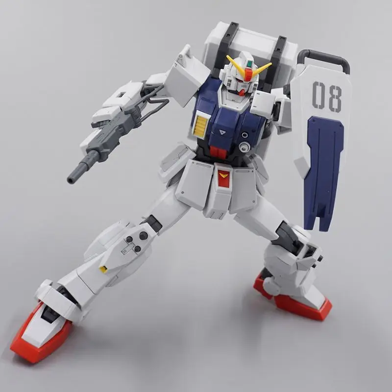 KUKU Model In Stock HG 1/144 RX-79G Ground Type Assembly Model Kit Action Figure Robot Plastic Model Kits Customized Toy Gifts