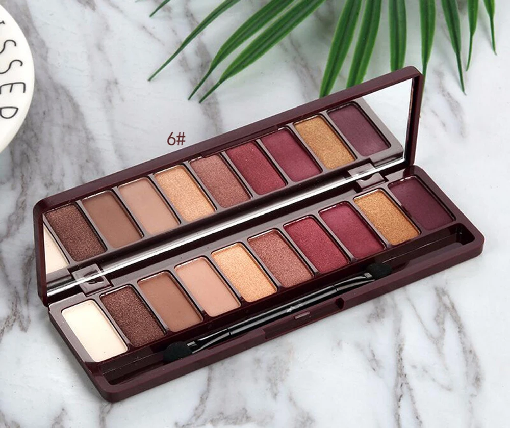 10色アイシャドウ、10色キャンディーカラーのアイシャドウパレット、パールマットで長持ちするアイシャドウセット