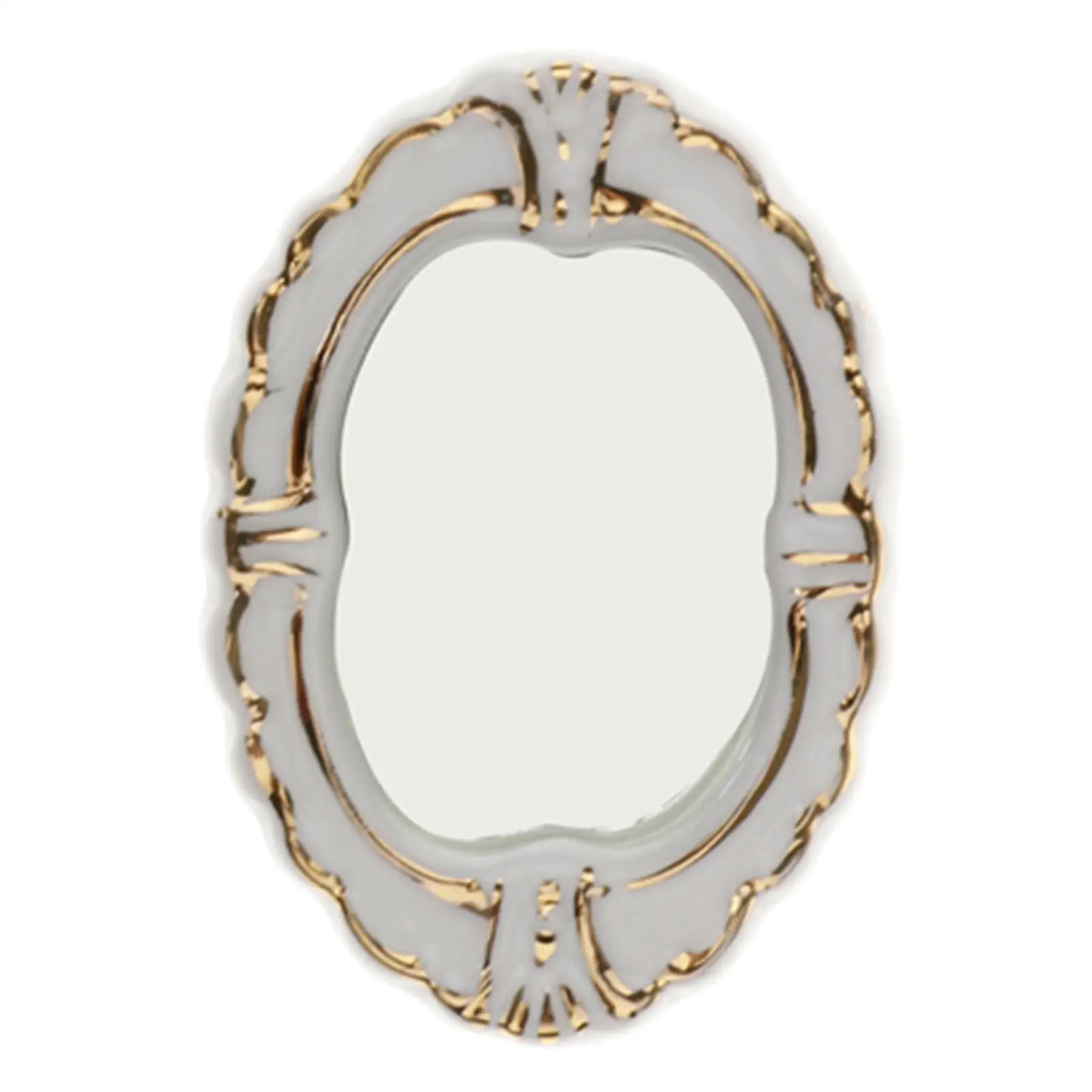 

Миниатюрный набор для ванной комнаты для кукольного домика: фарфоровая ванна, унитаз, раковина, зеркало, мебель и аксессуары для кукольного домика в масштабе 1:12