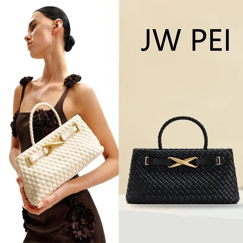 

JWPEI Work Tote Bag for Women - Large Capacity Canvas Purse, Minimalist & Stylish Carryall