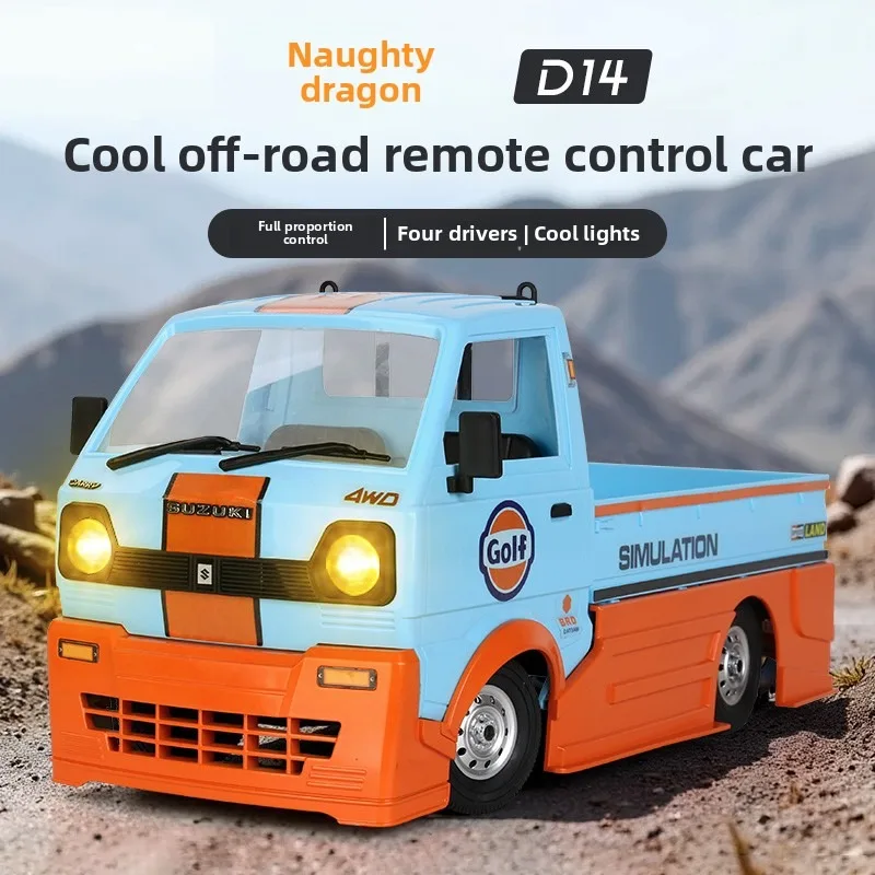 WPL D14 Rc Auto 1/10 Buggy Fernbedienung Drift Geländewagen Voller Anteil 2,4G Autos Modell Erwachsene Spielzeug Geburtstag Geschenke