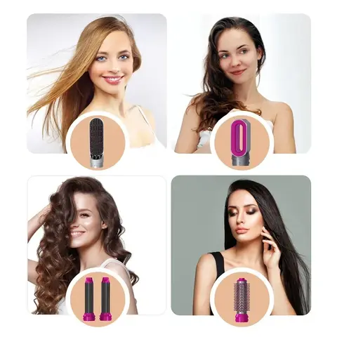 6 best sales हेयर ड्रायर कंघी - №5