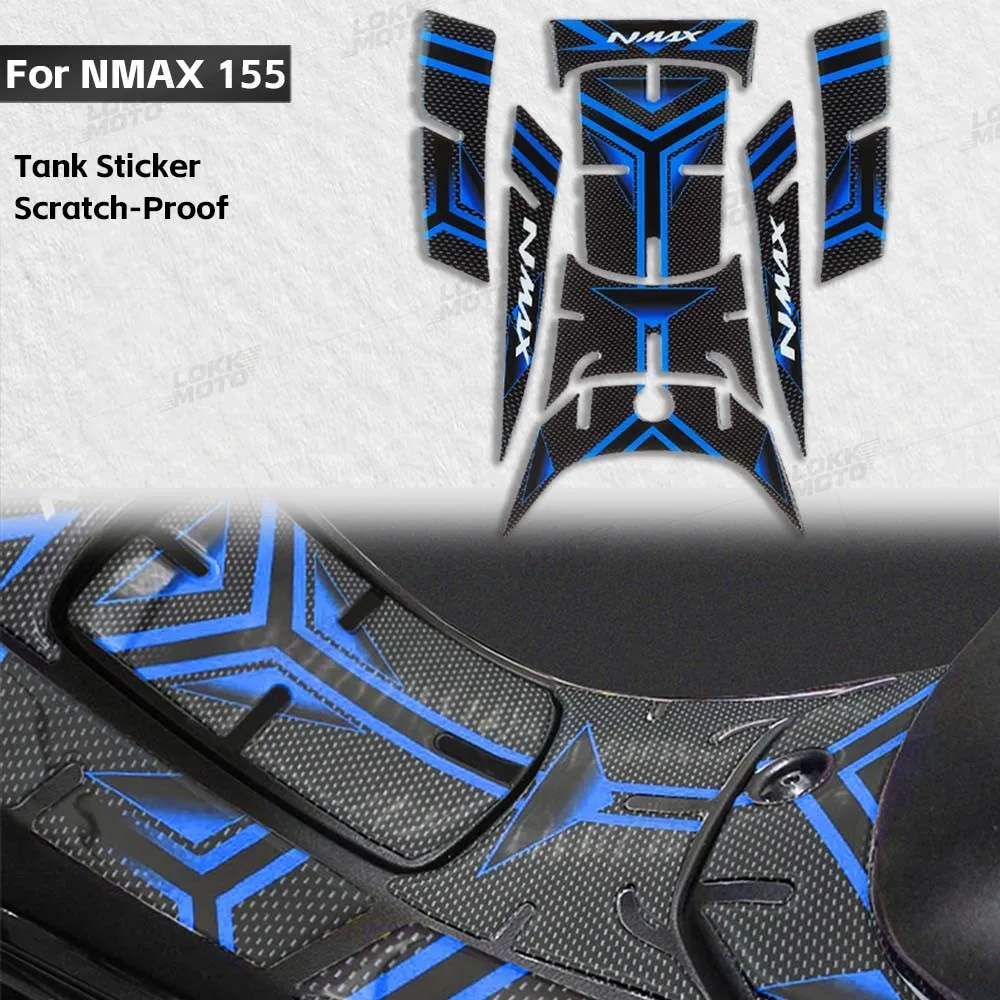 

3D Motorcycle Tank Pad Protective Sticker Scooter Decorative Accessories Decal Waterproof For NMAX155 NMAX125 2020 Nmax 125 155
