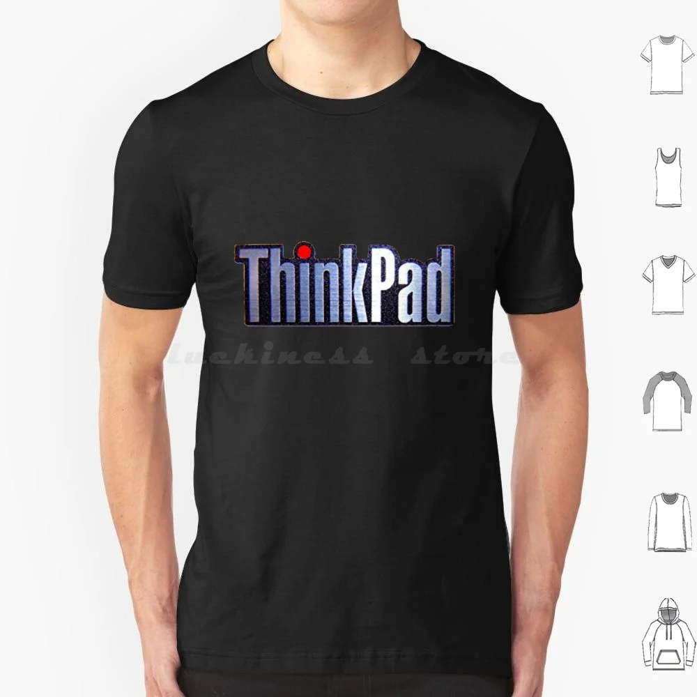 Thinkpad Logo Realistic T Shirt Men Women Kids 6xl Thinkpad Think Logo Ibm Shiny Emblem Metal Realistic Laptop Pc Windows 1990