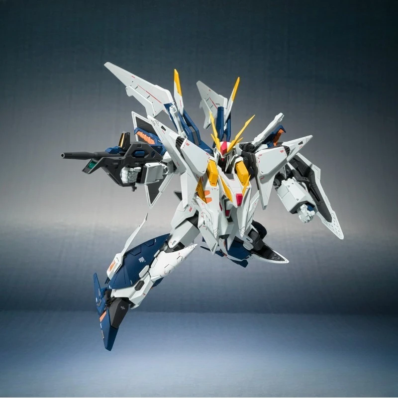 BANDAI Original ROBOT Series《Mobile Suit Gundam: Hathaway's Flash-RX-105 Gundam Xi》Action Figure Modello di assemblaggio Giocattoli da collezione