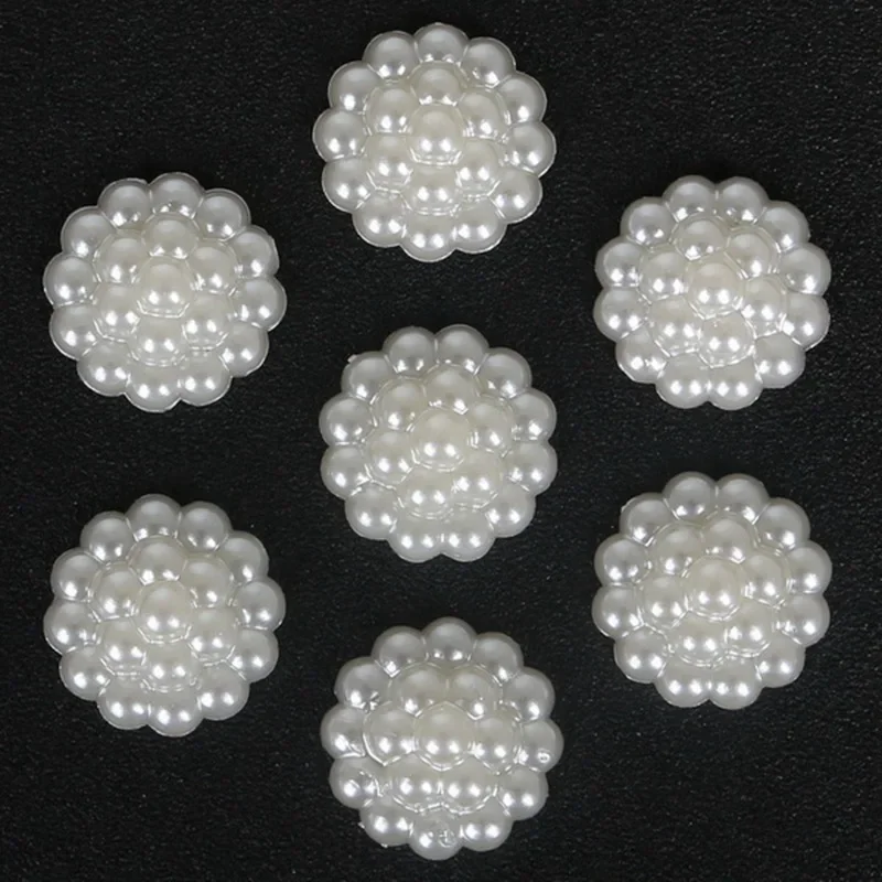 Embellishment Glue Craft - 80pcs/lot Flatback Pearl Christmas Craft Cardmaking