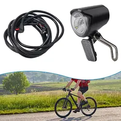 1pc 6-60V E-bike headlight ABS Waterproof/SM joint Front LED Projection Spotlight Night Cycling electric bicycle lighting parts