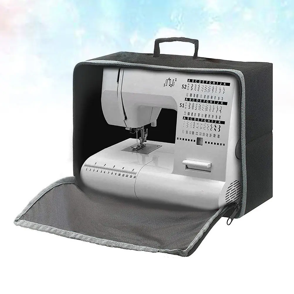 

Sewing Machine Cover Oxford Cloth Waterproof Dust-Proof Most Models Handbag For Sewing Accessories Storage Sartorius