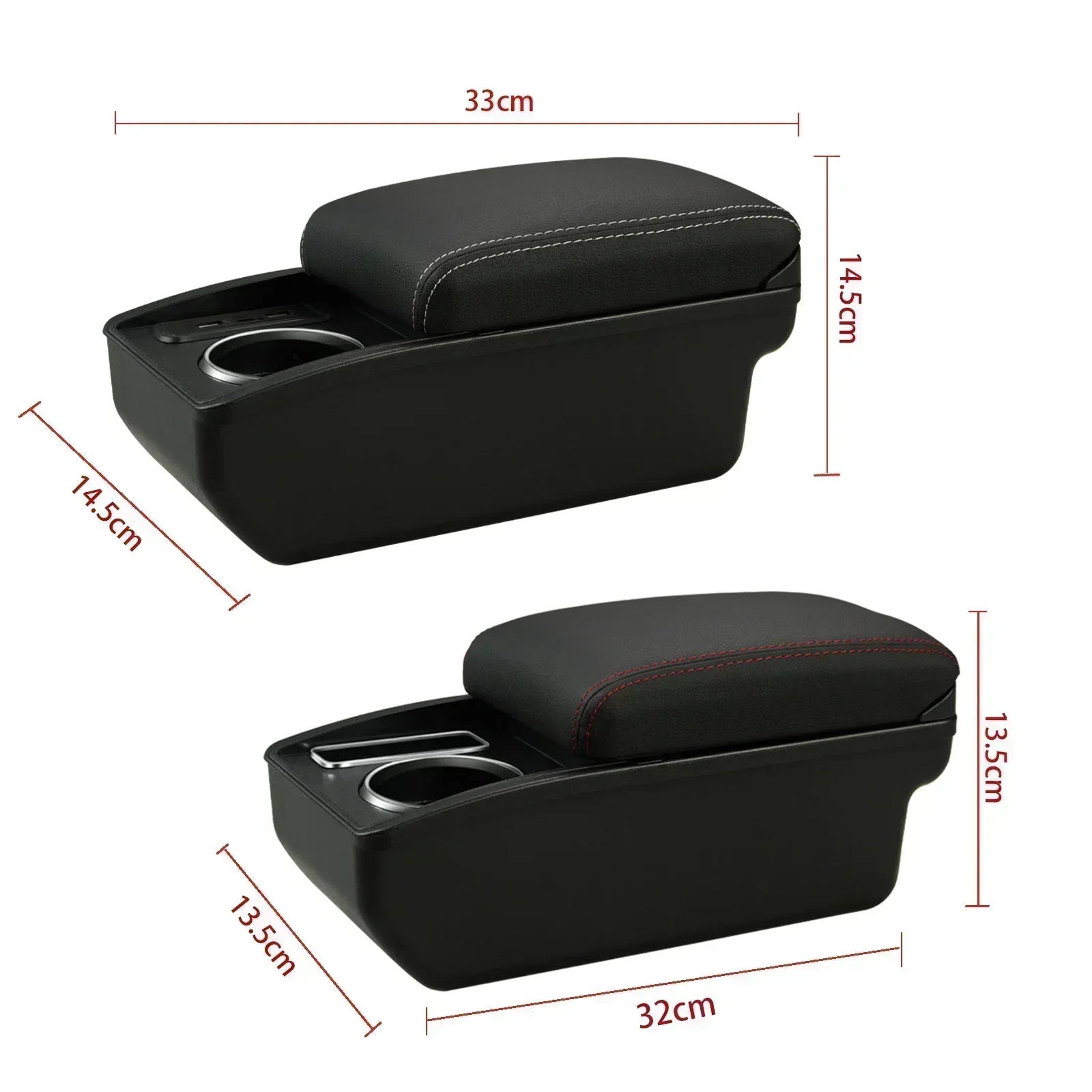 For Suzuki SX4 Car Armrest Interior Modification Car Armrest Box Storage Box Car Accessories Interior Details USB