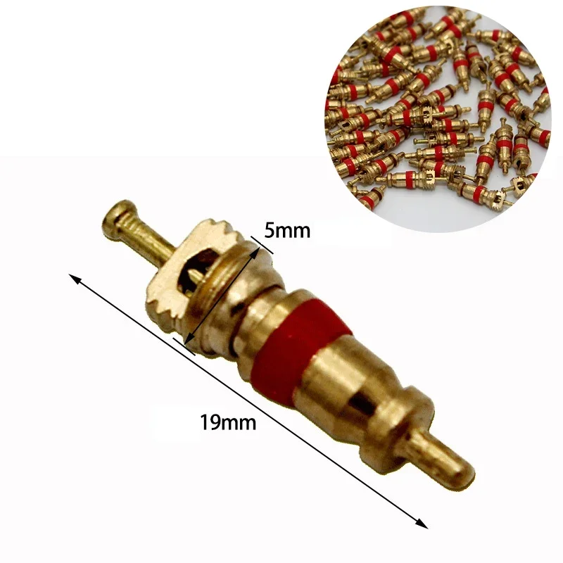 Conjunto de reparo de válvula de pneu de carro 4 em 1, kit de ferramentas de remoção de núcleo de válvula de 4 vias, extrator de haste de válvula de