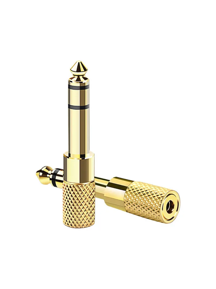 2PCS Gold 6.5mm 1/4