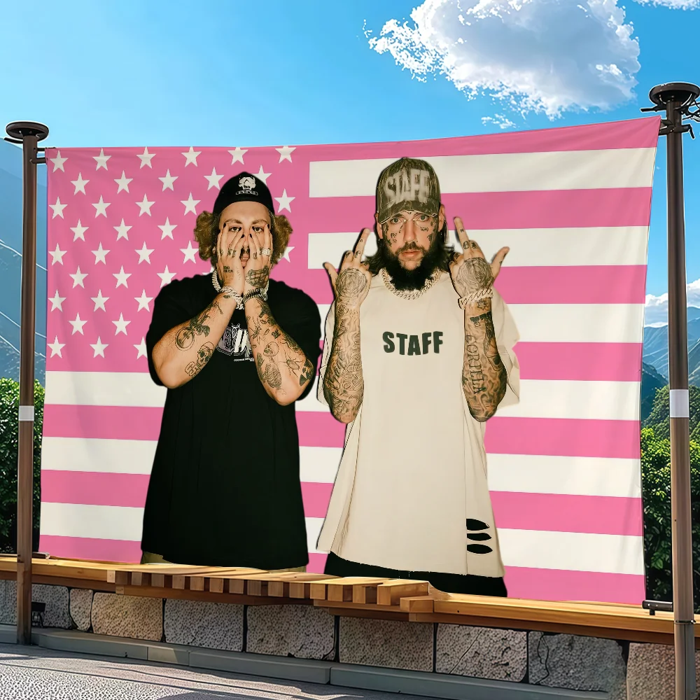 Band S-Suicideboys-S flag Advertising Banner for Camping Decoration Outdoor & Garage Wall Hanging Decorations