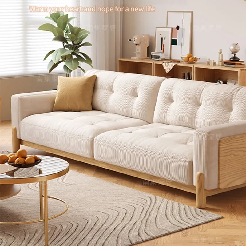 Sofá moderno Nordic Puff, Mobília da sala, Sofá Designer LoveSeat, Puffs Sofá