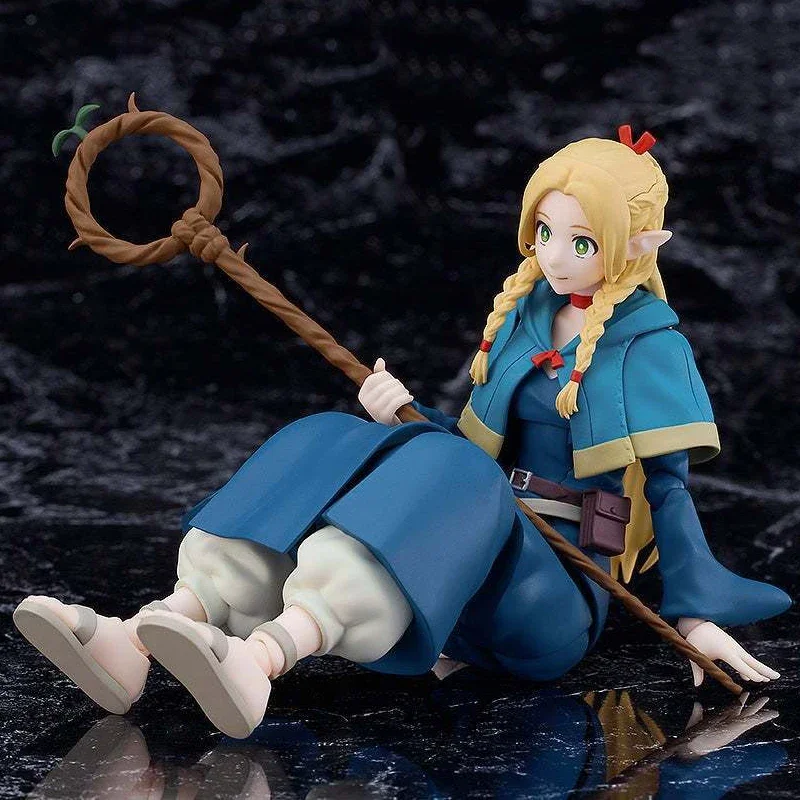 Original Max Factory FIGMA 633 Marcille Delicious in Dungeon Genuine Anime Action Figure Collectible Model Statuette Toys Gifts