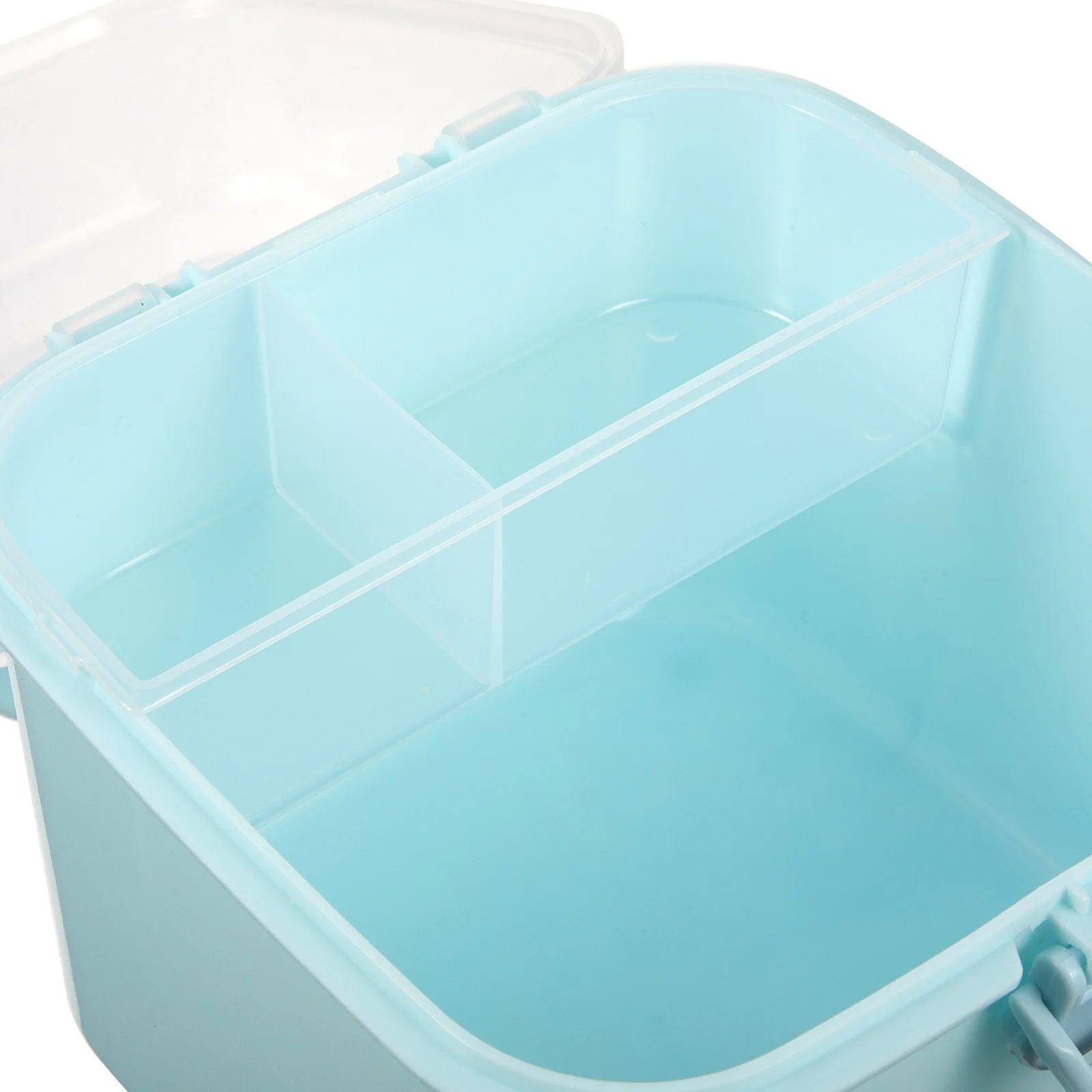 1 قطعة مجموعة الإسعافات الأولية للطوارئ العائلية صندوق دواء محمول مع مشبك قابل للقفل للسفر المنزلي في الهواء الطلق استخدام حاوية الأدوية