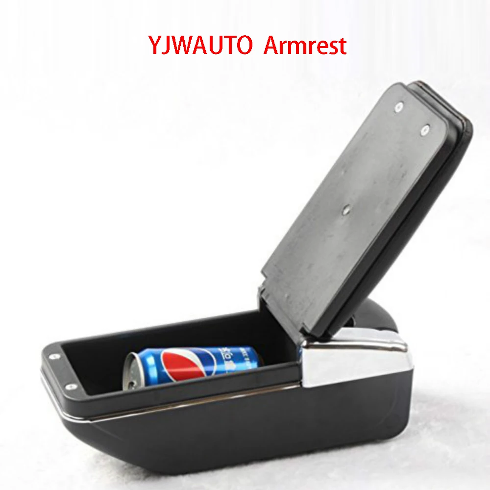 For Nissan Sunny 2011 2012 2013 2014 2015 2016 Armrest Car Storage Box with CUP Holder Leather Auto Center Console Armrests
