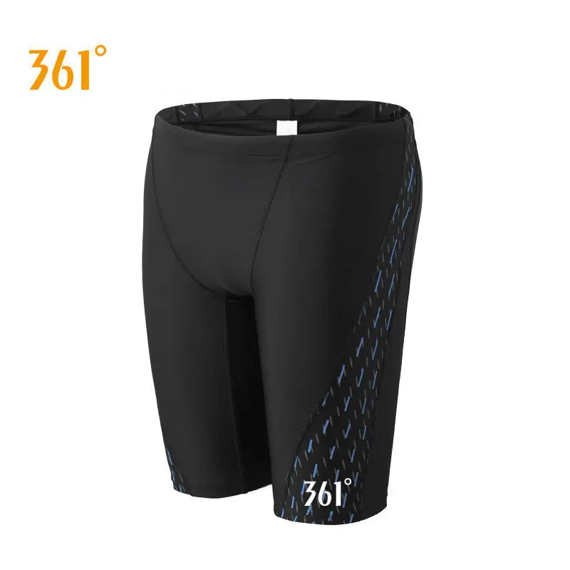 Men Outdoor Water Repellent Professional Competitive Swimming Trunks Board Sailing Jammer Swimsuit Short Pants Racing Briefs