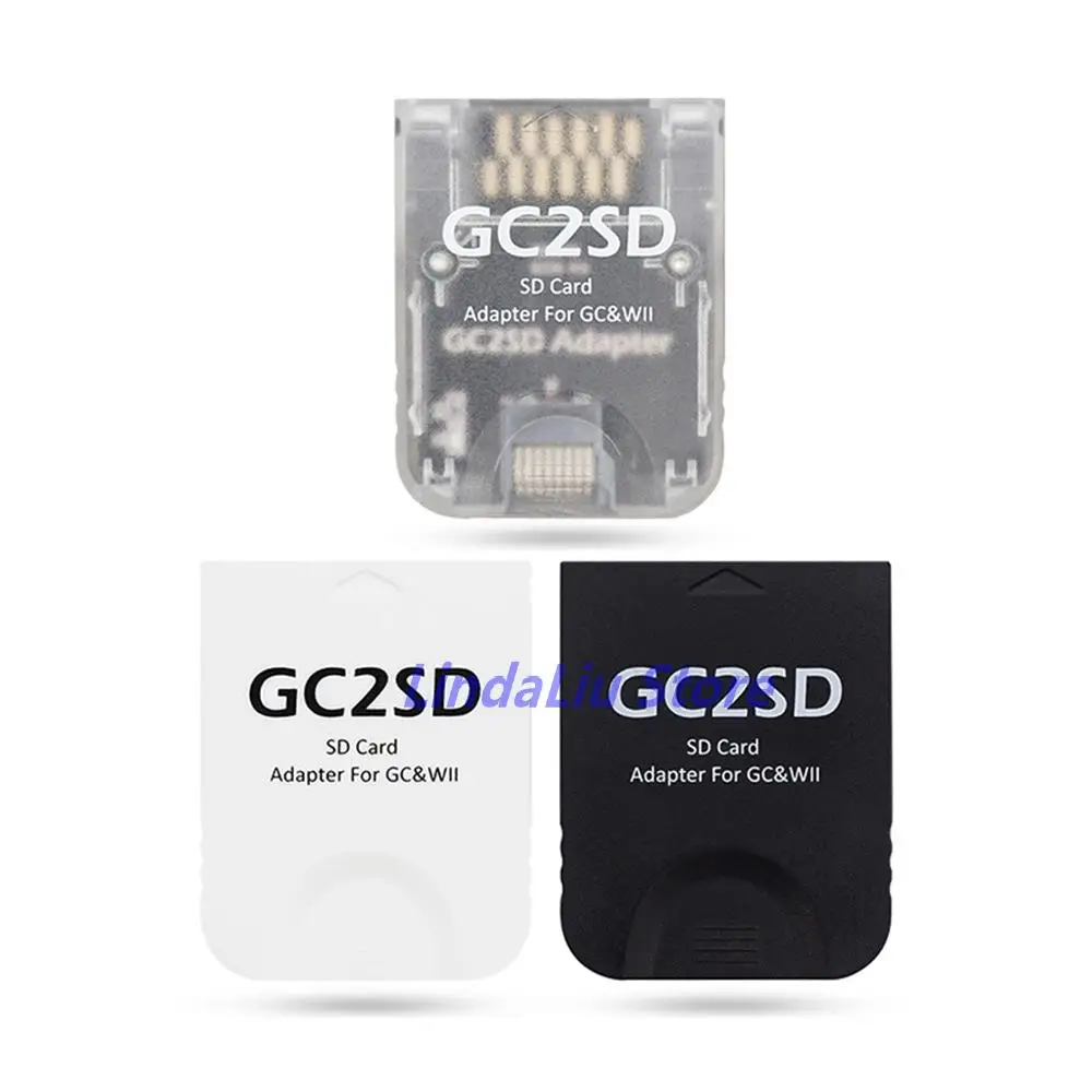 30pcs GC2SD GC To SD Card Adapter TF Card Adapter Memory SD Card Reader For NGC Game Console For Wii Game Console