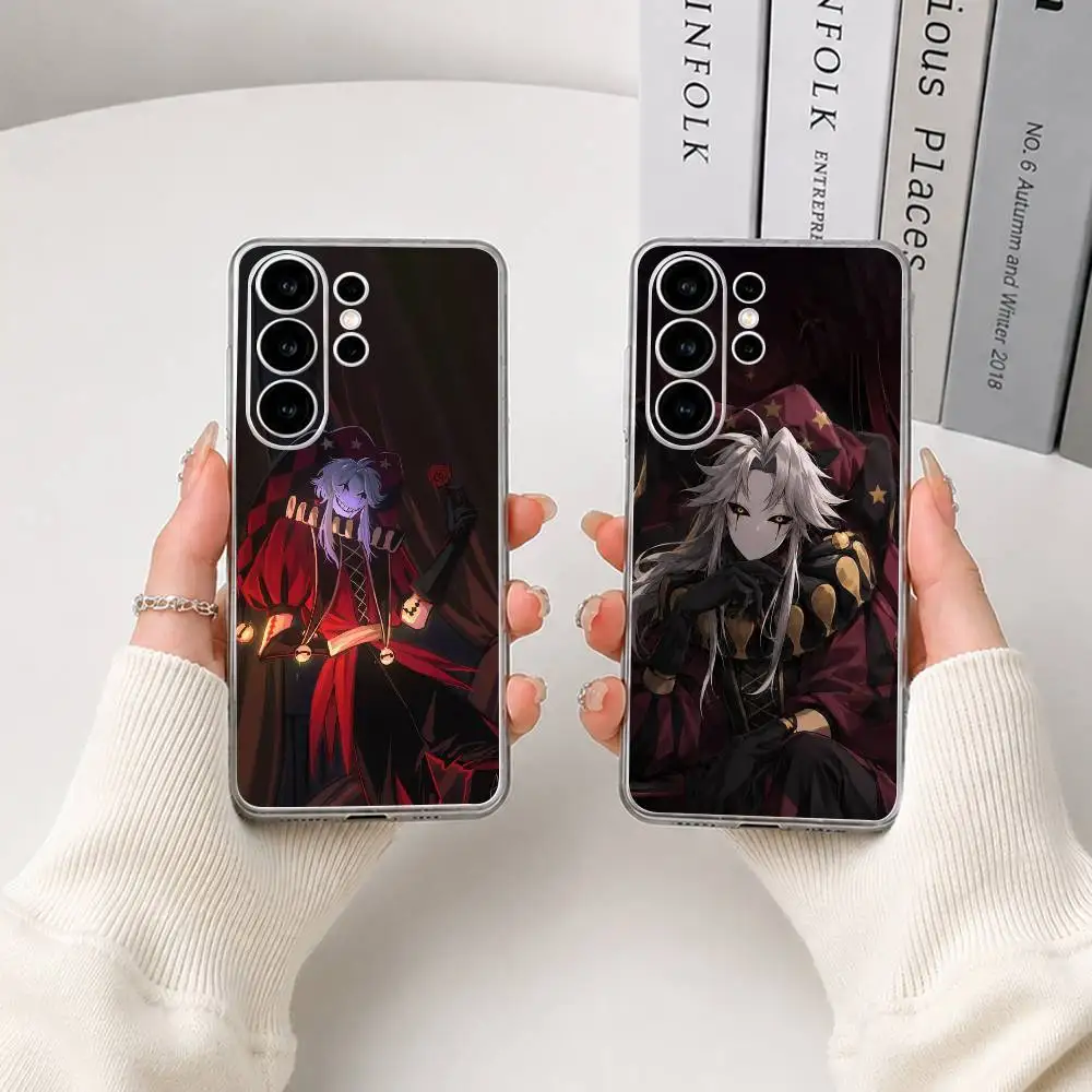 The F-Freak C-Circus P-Pierrot  Phone Case For Samsung S25,Ultra,S24,S21,S22,S23,S30,Plus,Fe,Lite Transparent Cover