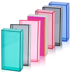 Eyelash Storage Box Single Layer Magnetic Plate Multifunctional Organizer Acrylic Pallet Lash Holder False Eyelashes Makeup Tool