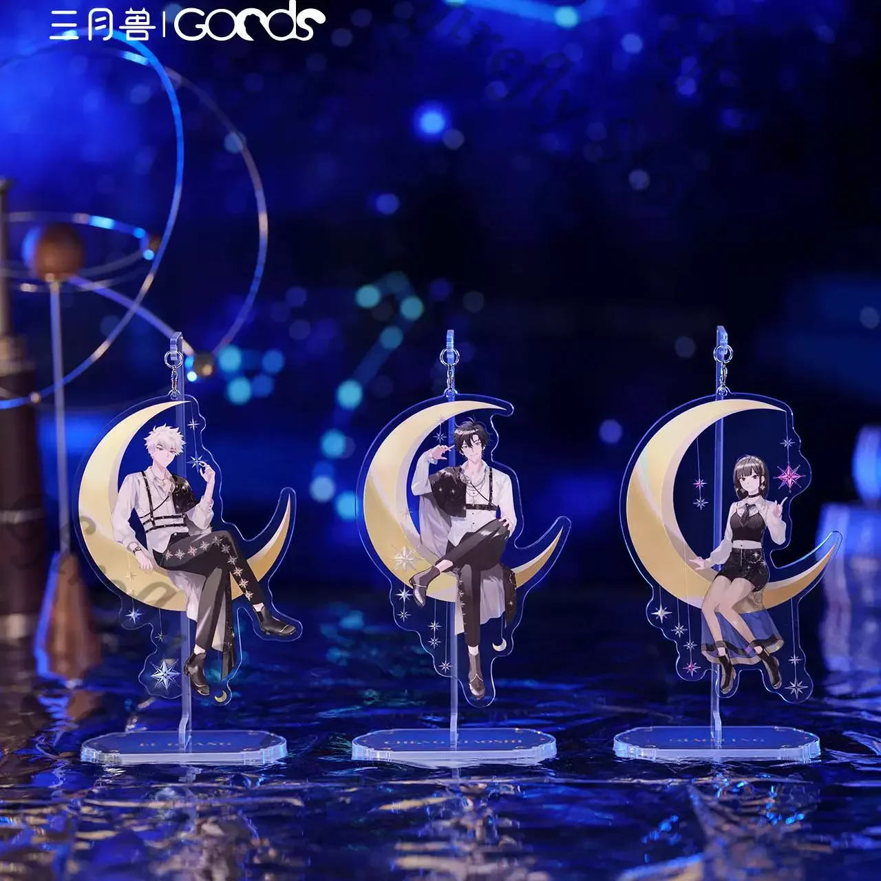 

Link Click Starmoon Series Lucas Charles Jo Official Peripheral Single-person Hanging Acrylic Standing Sign Ornaments Gifts