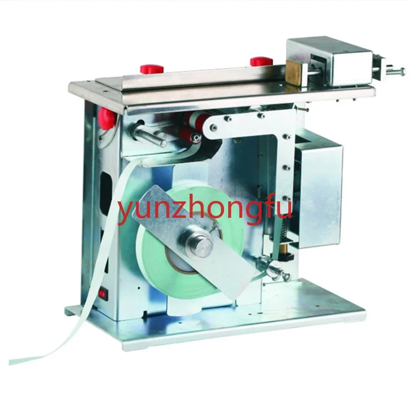 

90 degree right angle corner automatic labeling machine Semi-automatic sealing transparent self-adhesive