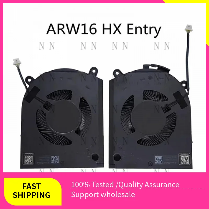 

Оригинальный охлаждающий вентилятор QGG для DELL Alienware HX Entry ARW16 R + L 0C7KH4 0K04X7