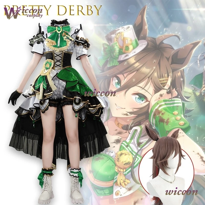 Moe ‌ ‌ ‌ ‌ ‌ Joli Derby clair Bliss 6EVENT le nouveau Frontier Cosplay Costume tenue robe dentelle épissage robe de bal
