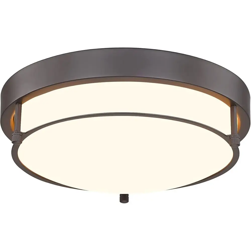 

12 Inch Mount Ceiling Light Fixtures, 2-Light for Oil Rubbed Bronze Finish, Suitable for Bathroom, Bedroom, Kitchen, and Hallway