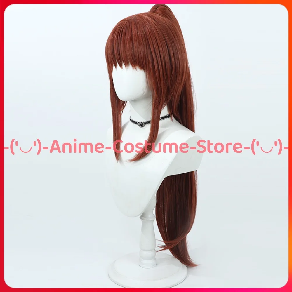 Little Busters! Heroine Natsume Rin Cosplay Wig Ponytail Anime Character Halloween Carnival Party Costume Wigs Synthetic Hair