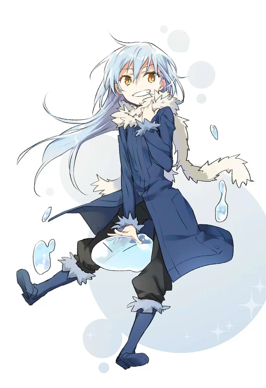

Cosplay costume the Demon Lord Rimuru anime-style clothing for Halloween and Christmas
