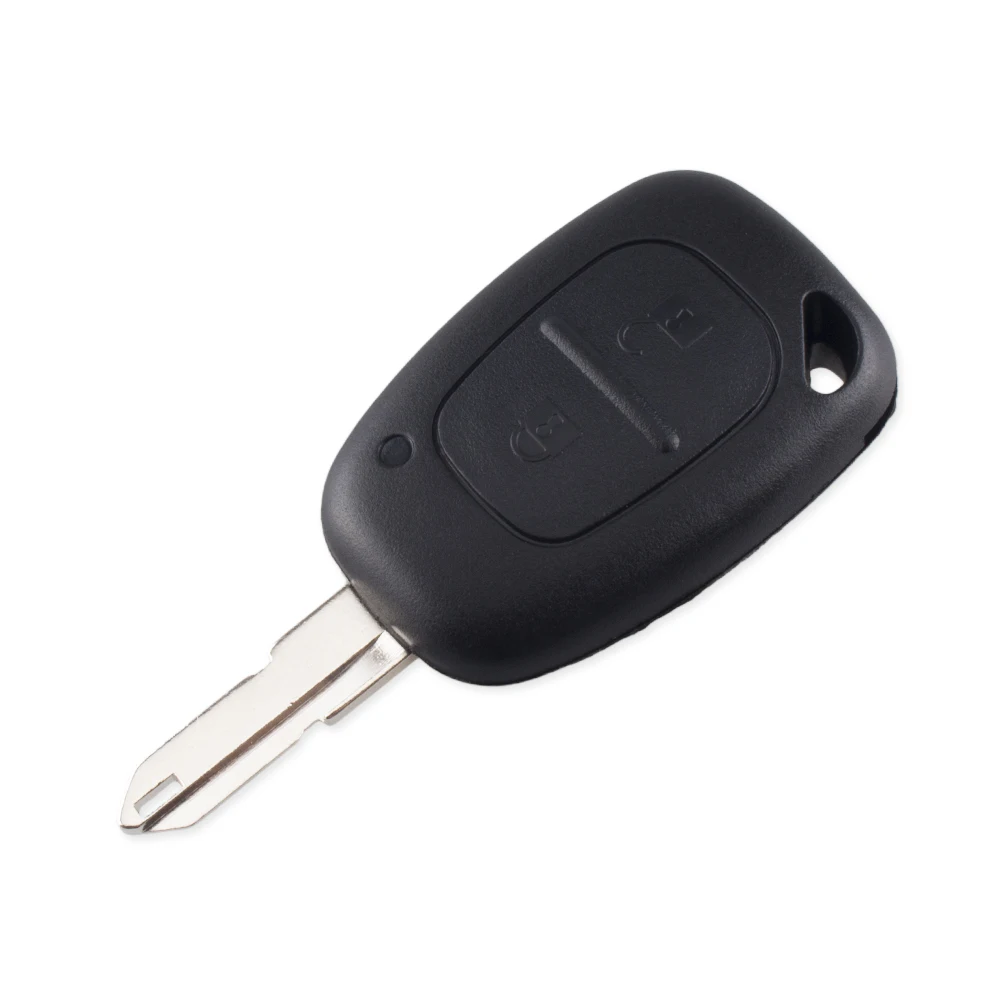 KEYYOU-llave remota para coche, mando a distancia con 2 botones, Chip ID46 de 433MHz, Transmister NE73, hoja VAC102, para Renault Traffic Master,