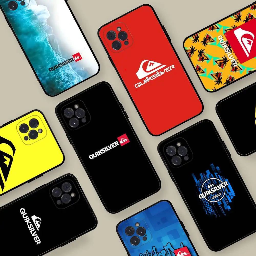 Q-QuiksilverS LOGO Soft Back P - đánh giá và giá Phone Accessories Logo