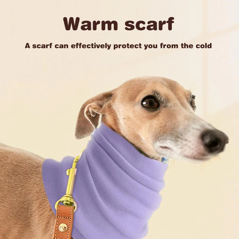 Pet Soft And Relieve Stress Scarf Warm Decoration Cold-proof Keep Warm High Elasticity Pet Scarf Dog Supplies Accessories