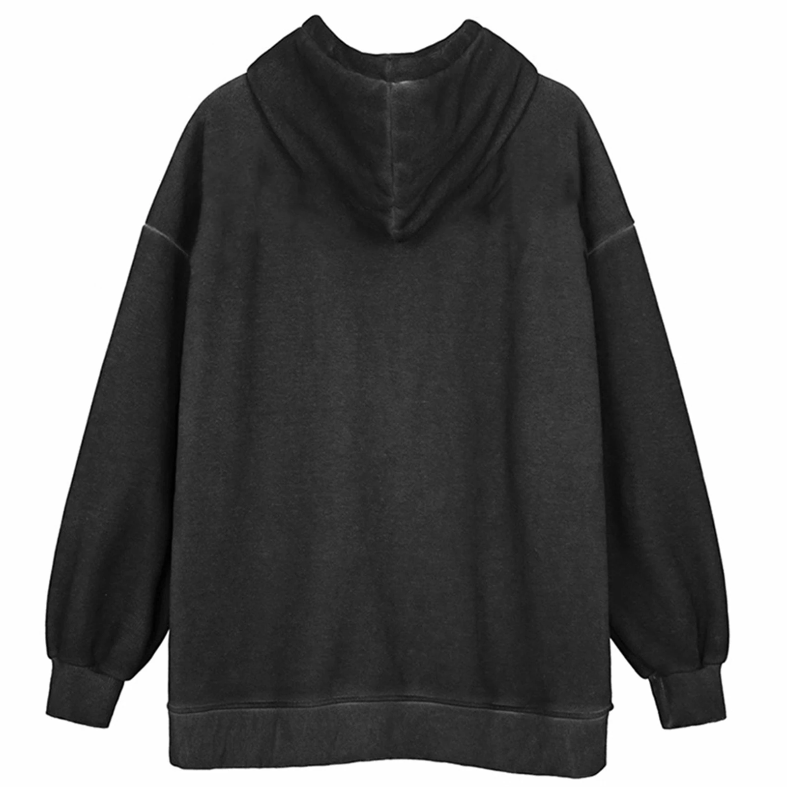 Women's Zip Up Hoodies Fashion Long Sleeve Loose Lightweight Hooded for Going Out Travailing Hiking