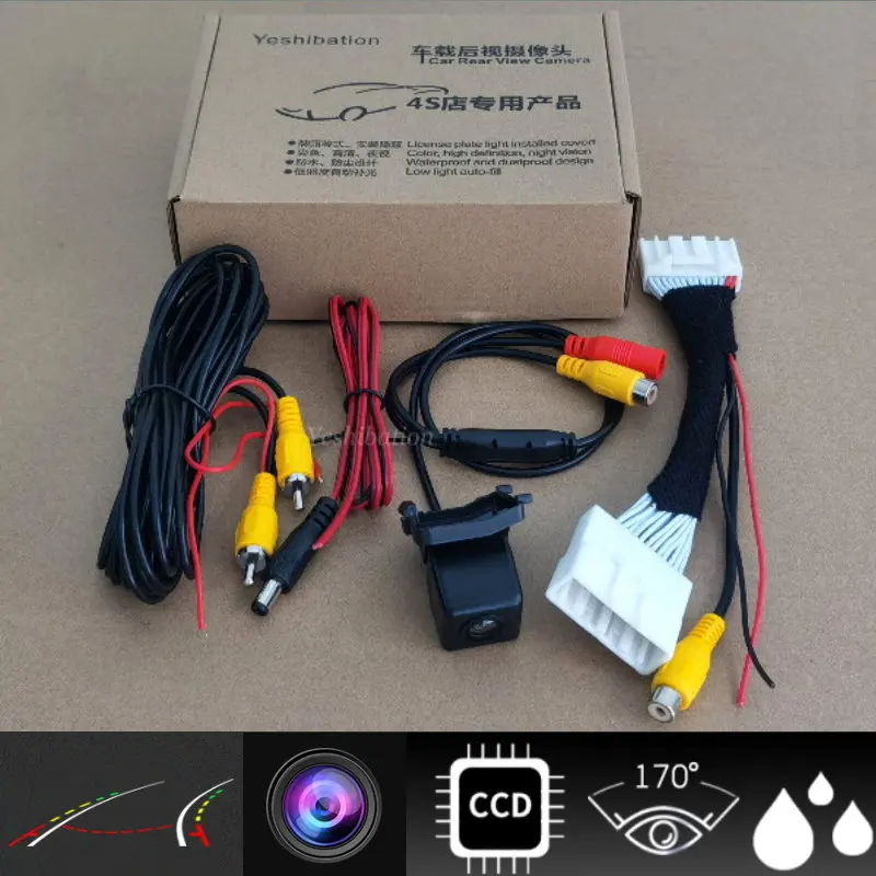 Car Rear View Camera For Mazda 6 Atenza Mazda6 Sedan 2015~2017 - Back Up Reverse Camera RCA & Original Screen Compatible