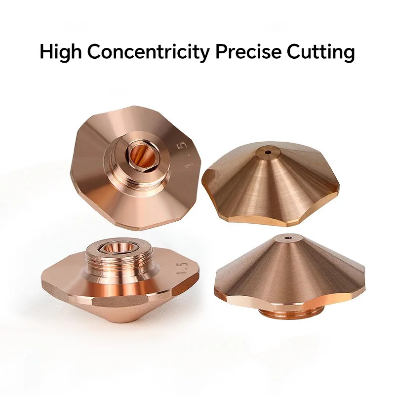 Bodor Laser Nozzle D25 D28 D32 M11 M14 H15 Caliber 1.2 1.4 1.5 1.8 2.0 Single Double Laser Nozzle for Bodor Laser Cutting Head