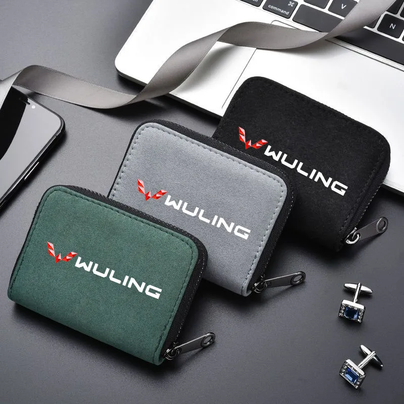 

Driver License Holder Card Bag for Wuling almaz Hongguang S cortez Victory 510 530 730 air EV 360 560 RS-5 Car Accessories