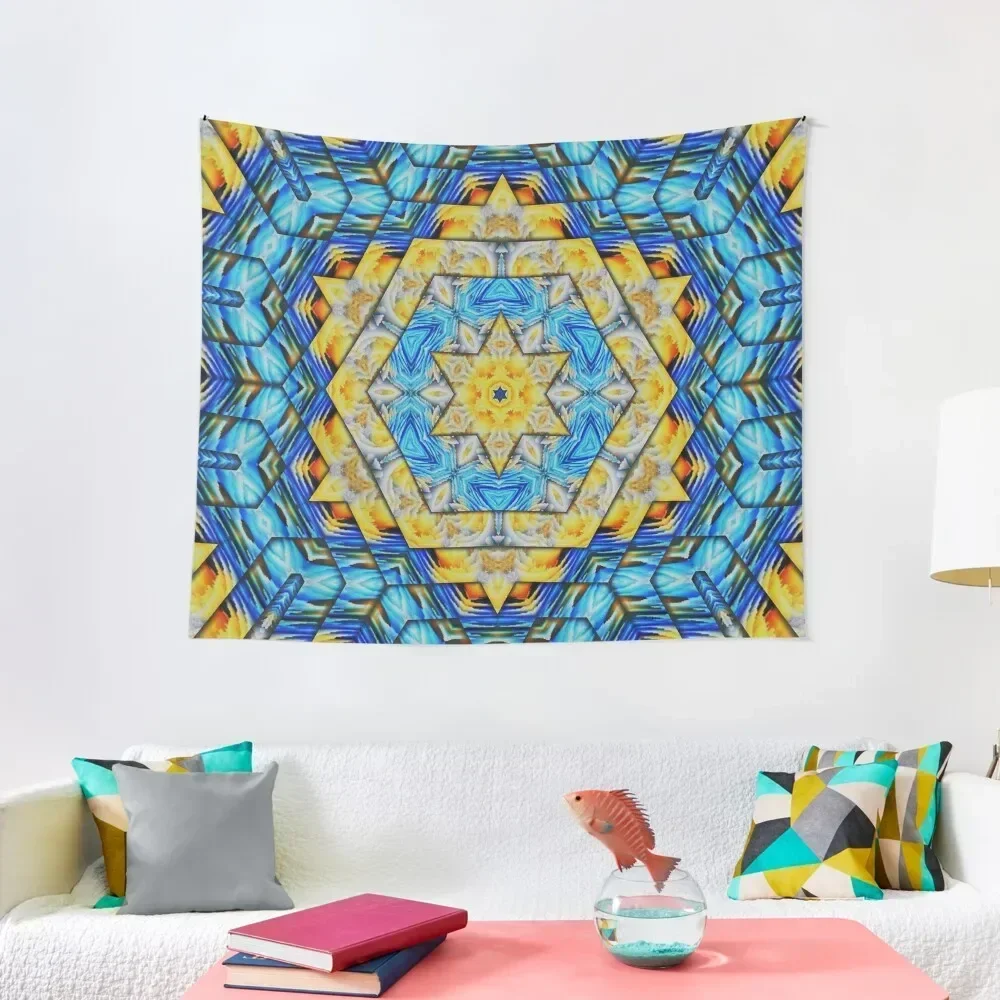 

Beautiful Golden Mandala Star Tapestry Home And Comfort Decor Wall Decor Hanging Cute Decor Tapestry