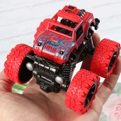 Friction Power Monster Truck SUV Four-wheel Drive Off-road Vehicle Stunt Dump Inertia Car Toy Dinosaur Children Boys Girls Gifts