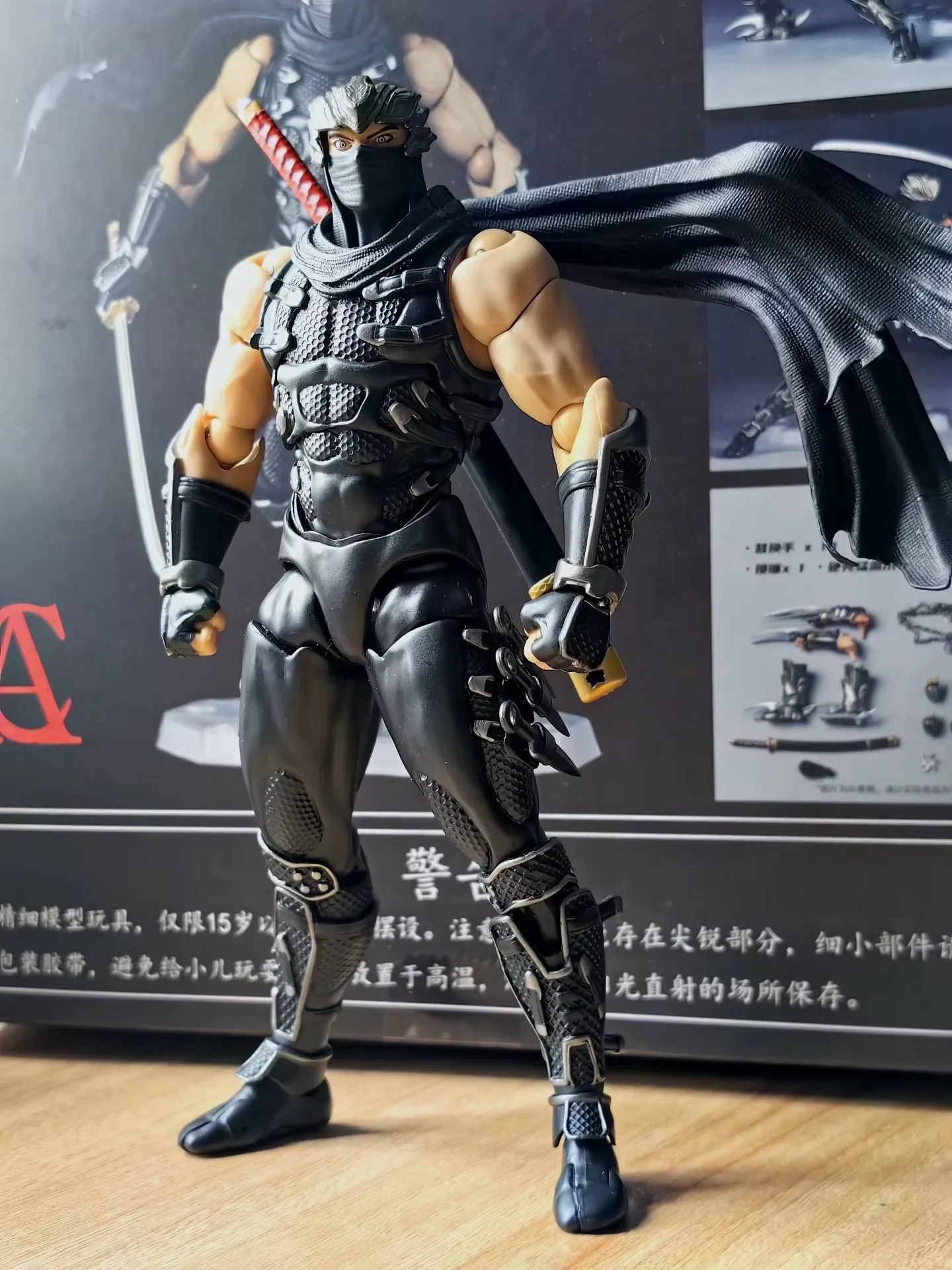 Stokta AC Fabrika Oyuncakları Ninja Gaiden Ryu Hayabusa Aksiyon