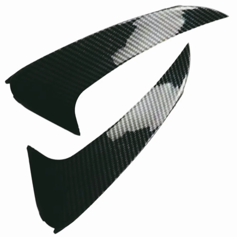 ZF-F Cubierta de ventilación de aire para parachoques trasero, aspecto negro de carbono ABS, para Mercedes Benz CLS clase W218 C