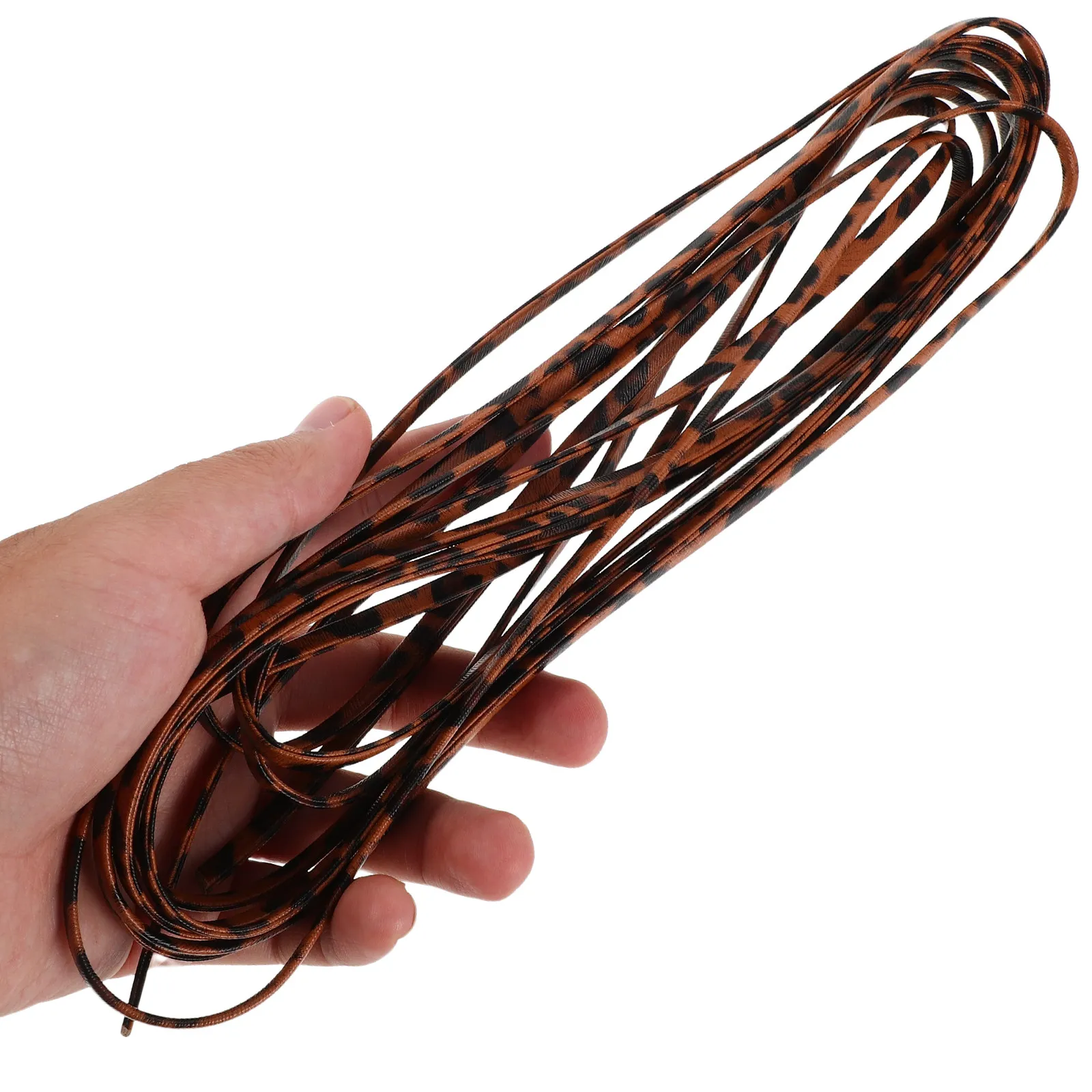 

3Pcs Leopard PU Cord Faux String 5mmx5m Necklace Bracelet Making Rope DIY Jewelry Craft Supplies Decorative