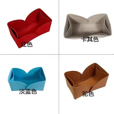 For H LINDY 19/20 26 30 34 Felt Insert Bag Makeup Handbag Organizer Travel Inner Portable Cosmetic Original Organize Bags