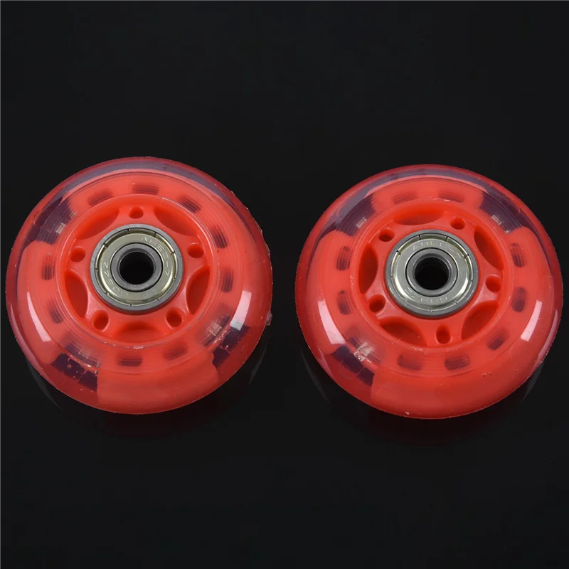 

A84I-10 пара, диаметр 8 мм, 608ZZ, подшипник, колесо для роликовых коньков, красный