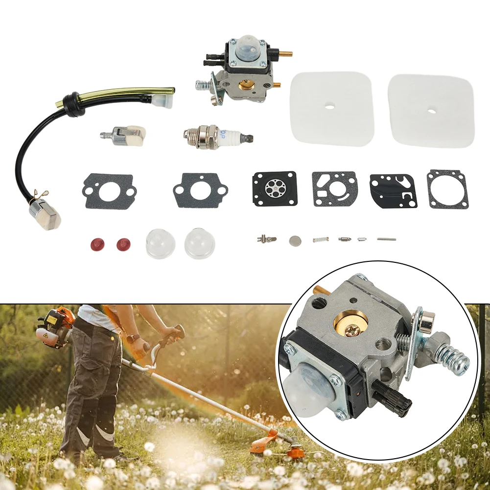 

New Practical Durable High Quality Carburettor Kit 12520013123 7225 For 2-stroke Mantis 7222 For Tiller C1U-K54A